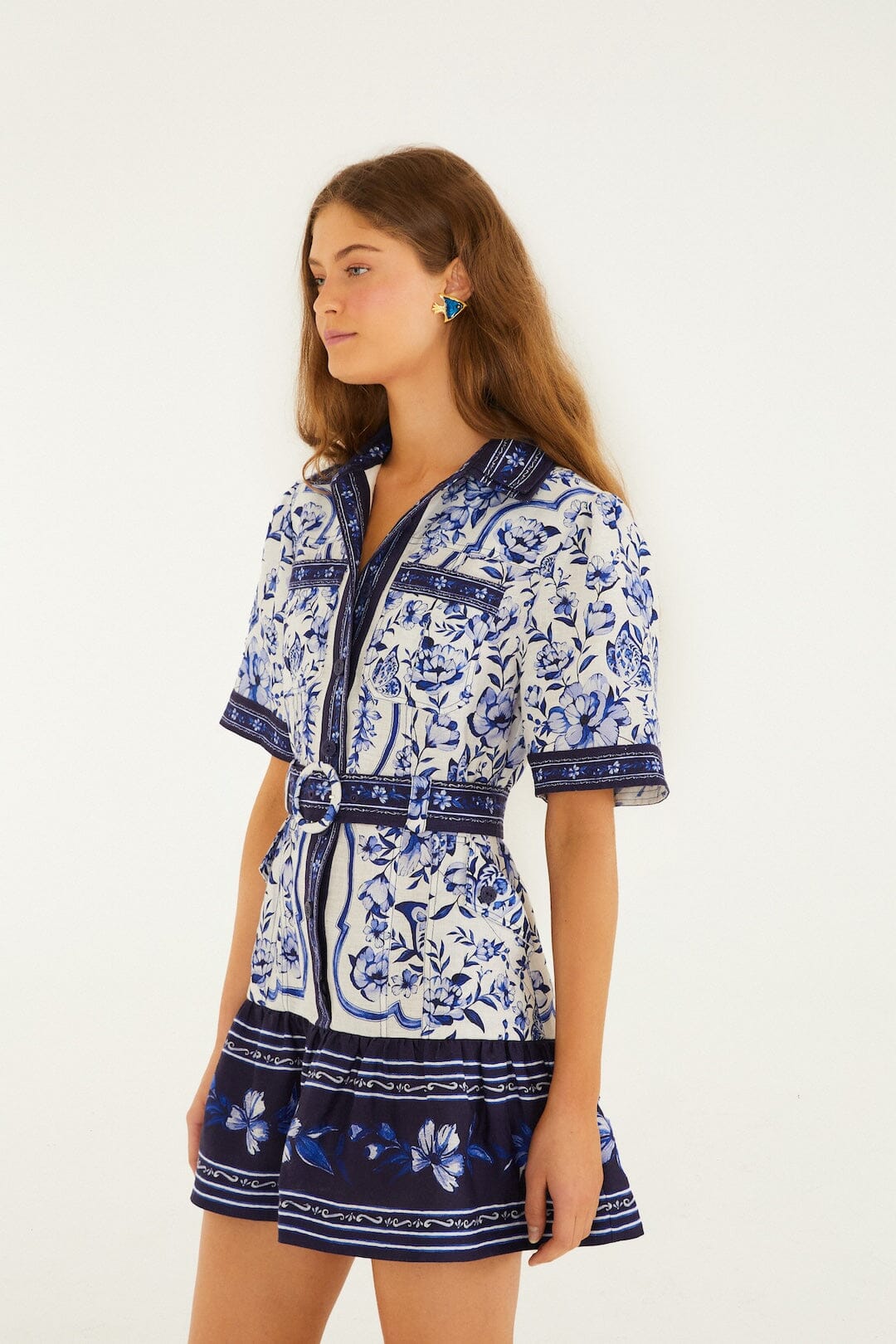 Garden Off White Robe courte - Garden Off White