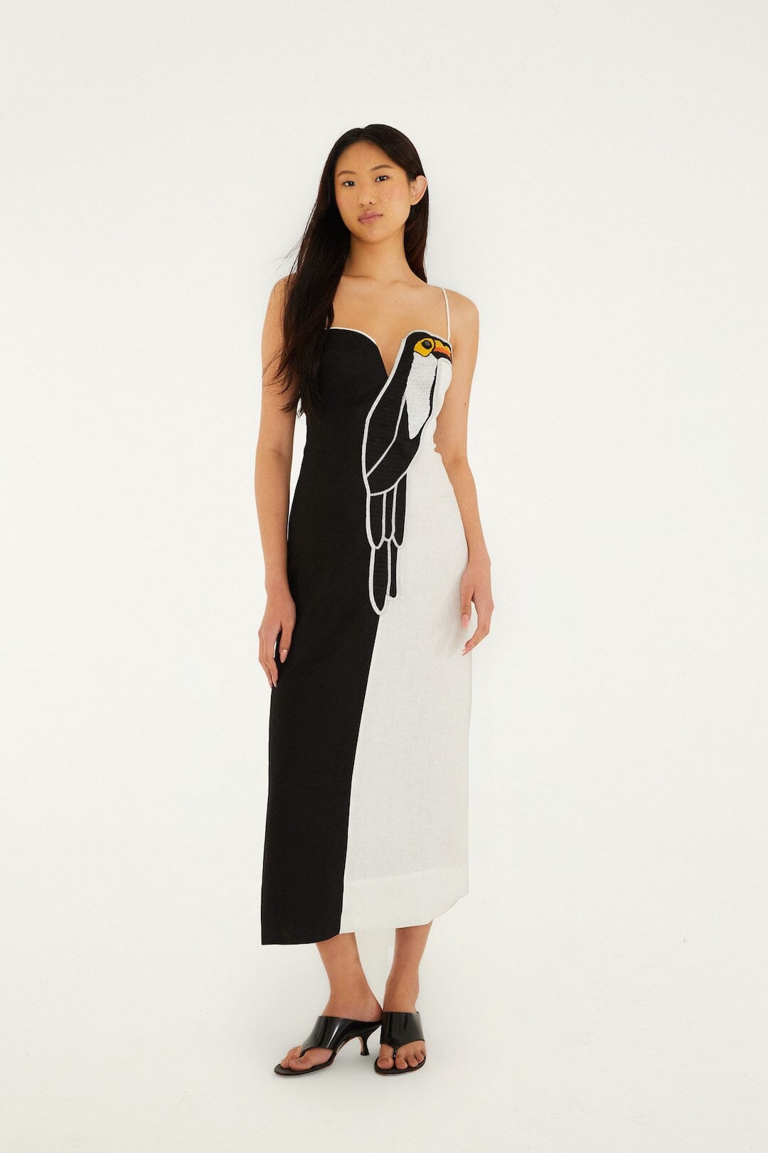Black And White Robe longue - Black And White