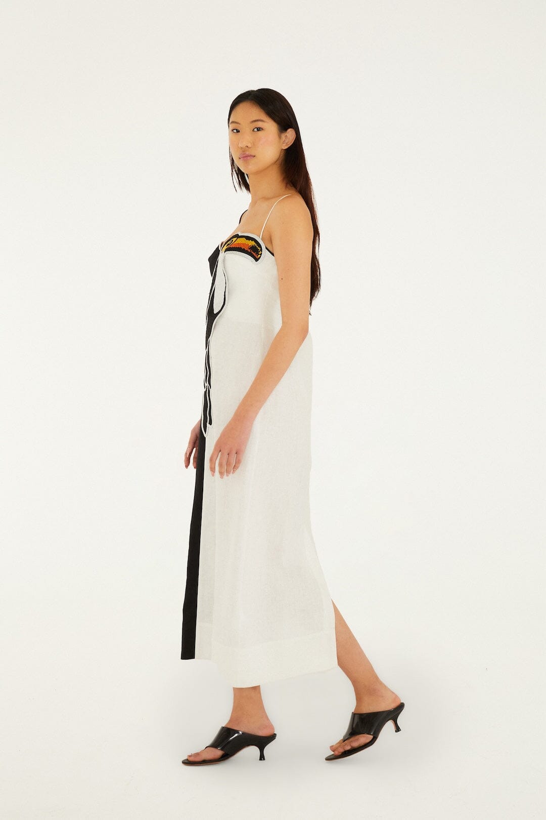 Black And White Robe longue - Black And White
