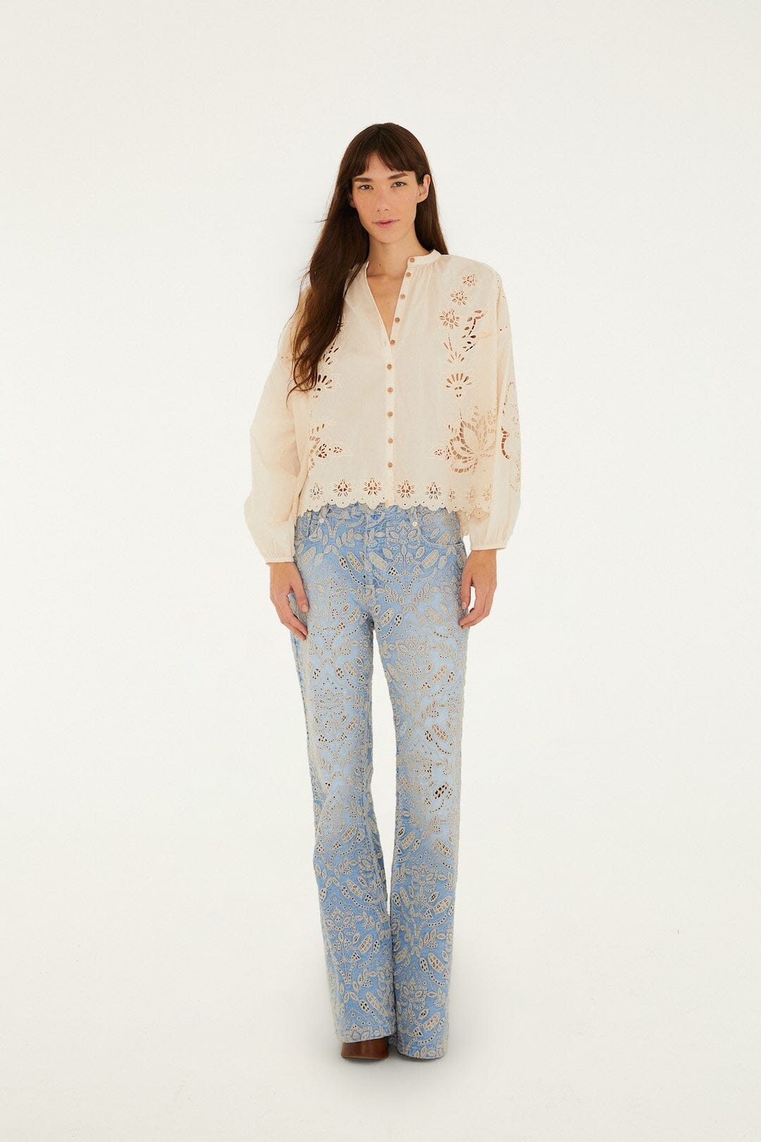 Light Pink Blouse - Light Pink