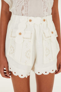 Off White Short - Off White