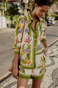 Tropical Scarf Sand Short - Tropical Scarf Sand