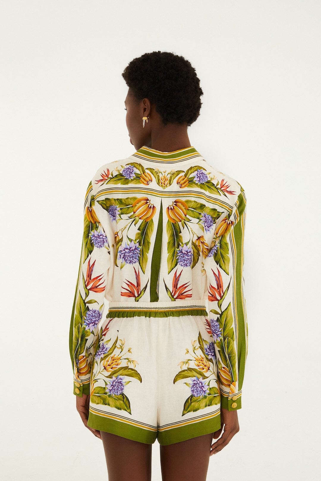 Tropical Scarf Sand Short - Tropical Scarf Sand