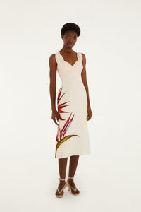 Strelitzia Sand Robe midi - Strelitzia Sand