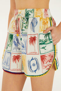 Brasil Vintage Off White Short - Brasil Vintage Off White