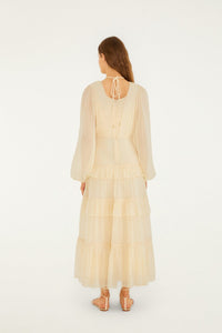 DIFFUSELY_Yellow Robe longue - Yellow