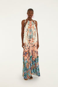 Boho Floral Delhi Mix Robe longue - Boho Floral Delhi Mix