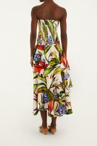 Robe midi Florart - Vert