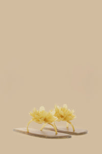Sandales Flower Jelly - Jaune