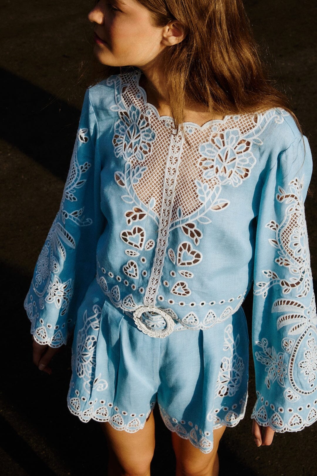 Blue Blouse - Blue
