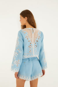 Blue Blouse - Blue
