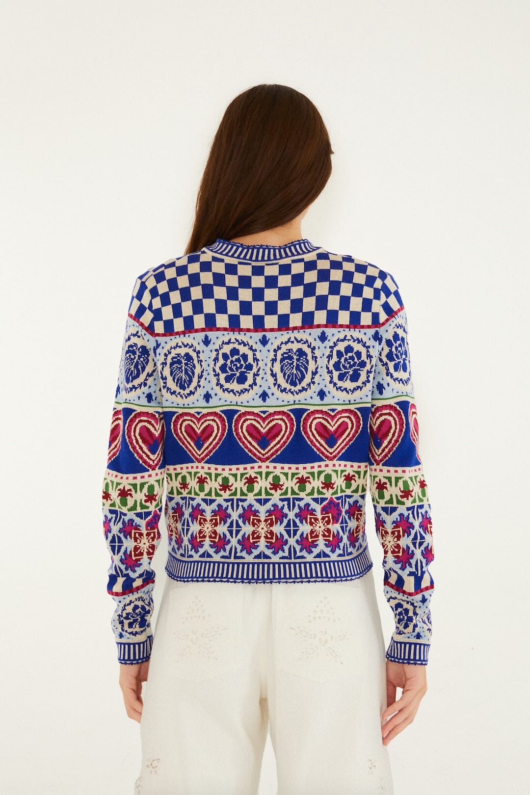 Rainbow Kaledoscoipe Ainika Cardigan - Rainbow Kaledoscoipe Ainika