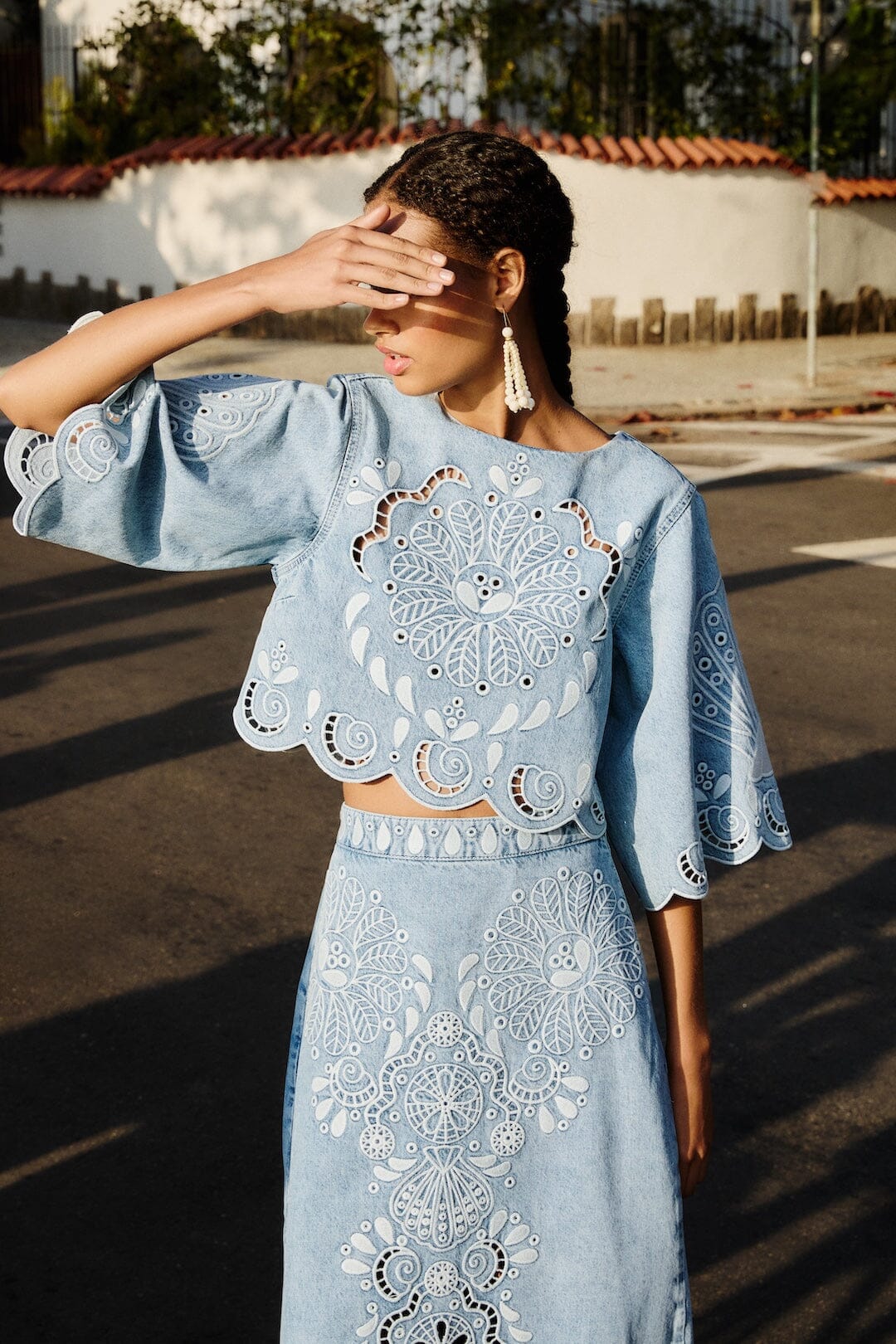 Denim Blouse - Denim