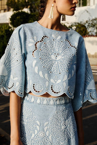 Denim Blouse - Denim