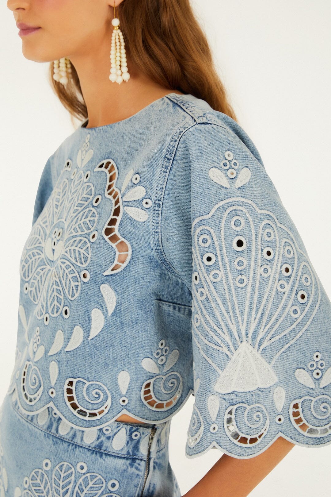 Denim Blouse - Denim