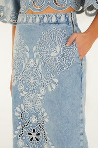 Denim Jupe - Denim