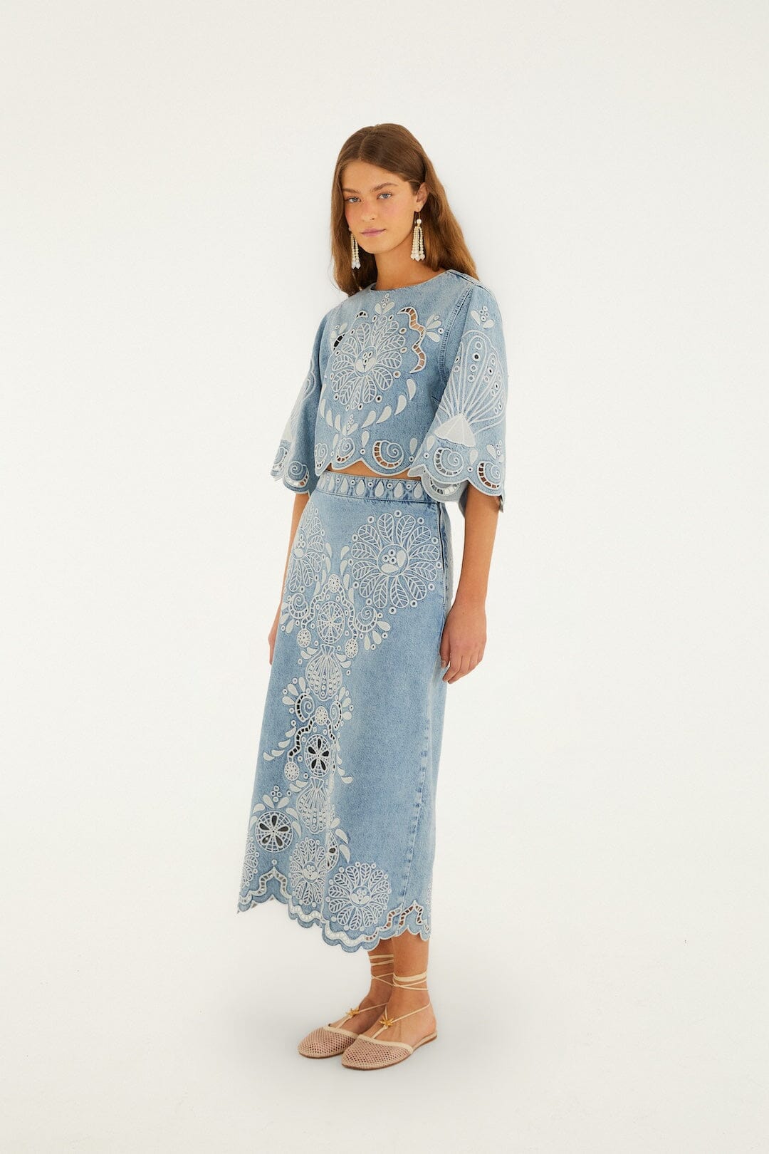Denim Jupe - Denim