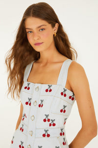 Denim Combishort - Denim