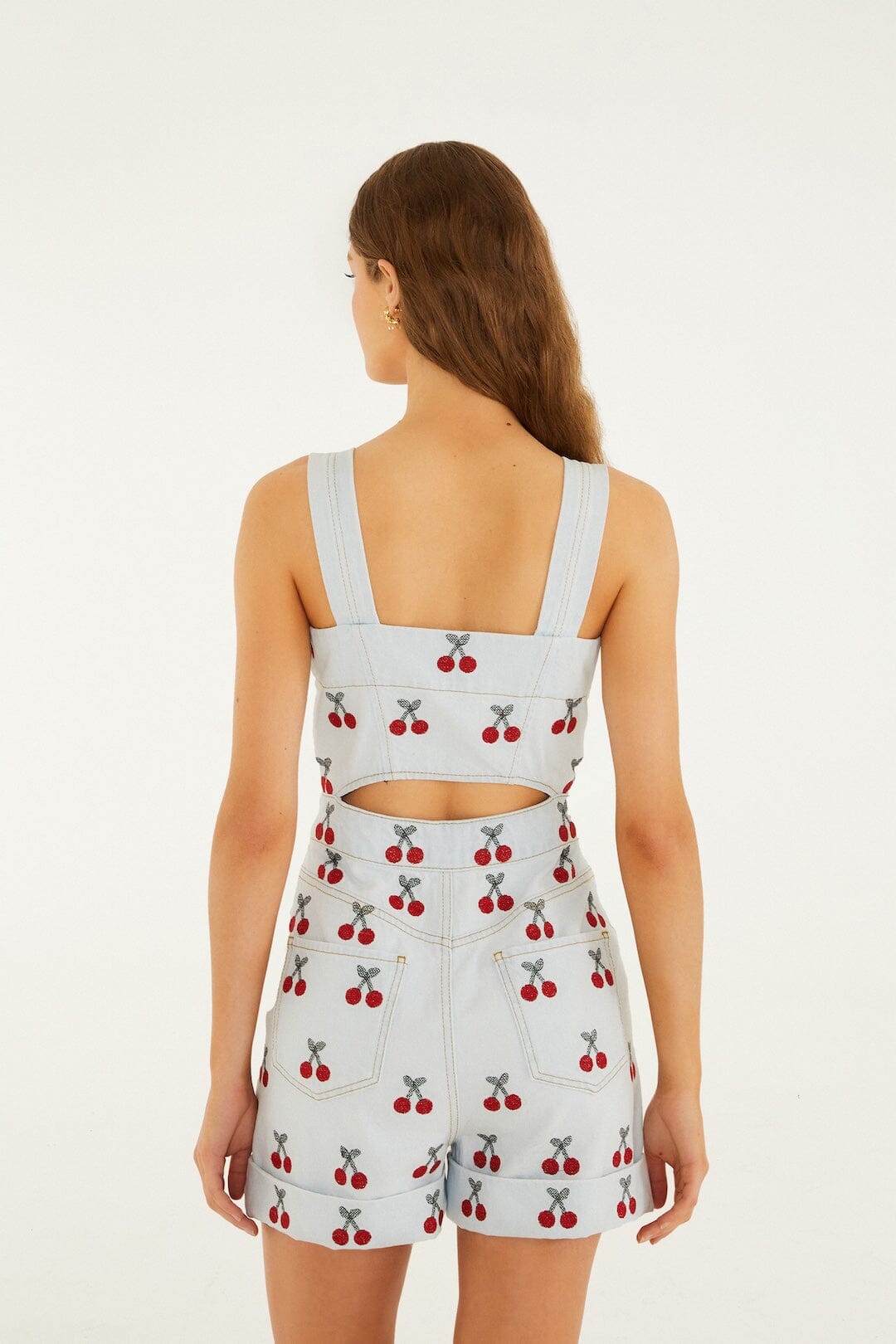 Denim Combishort - Denim