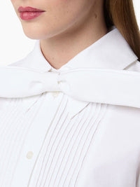 NŒUD PAPILLON EN COTON BIOLOGIQUE - Blanc