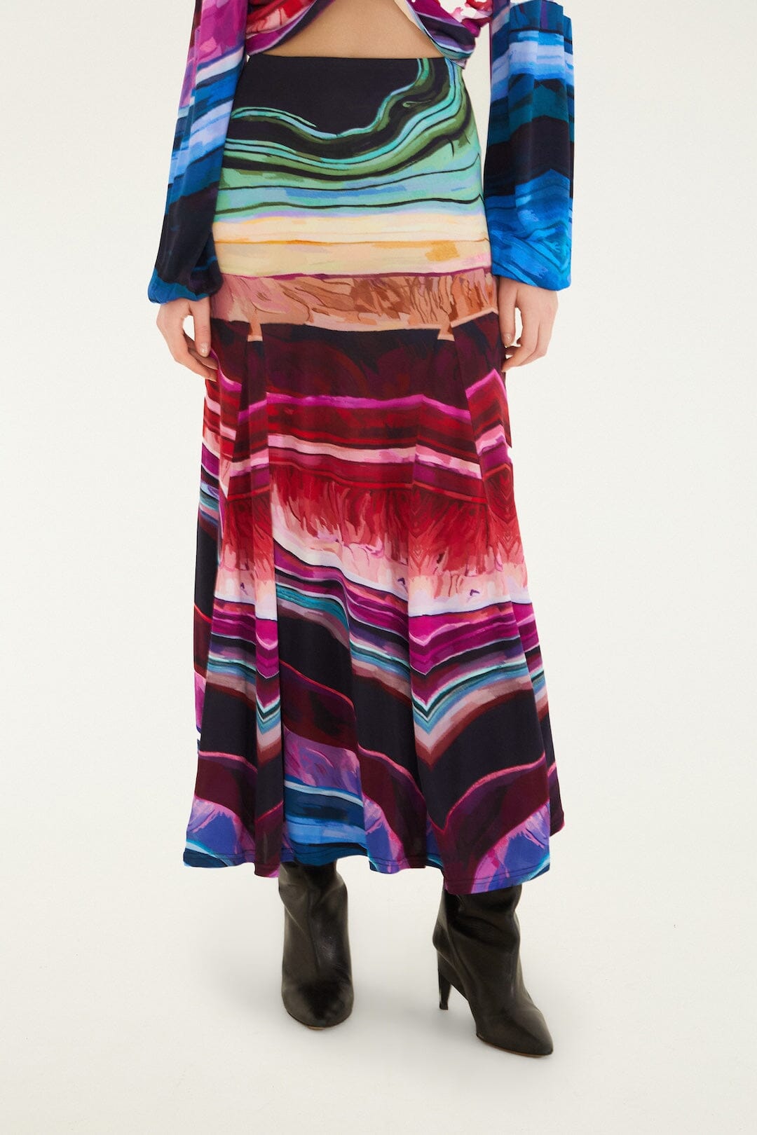 Precious Gems Multicolor Jupe - Precious Gems Multicolor
