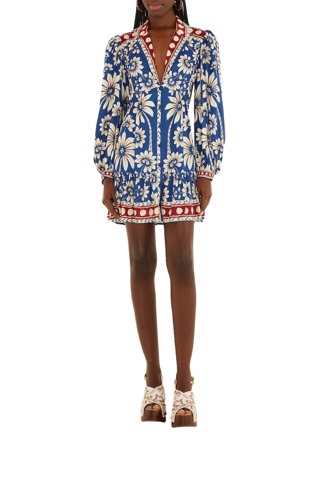 NEW_DIFFUSELY_Luna Blue Robe courte - Luna Blue