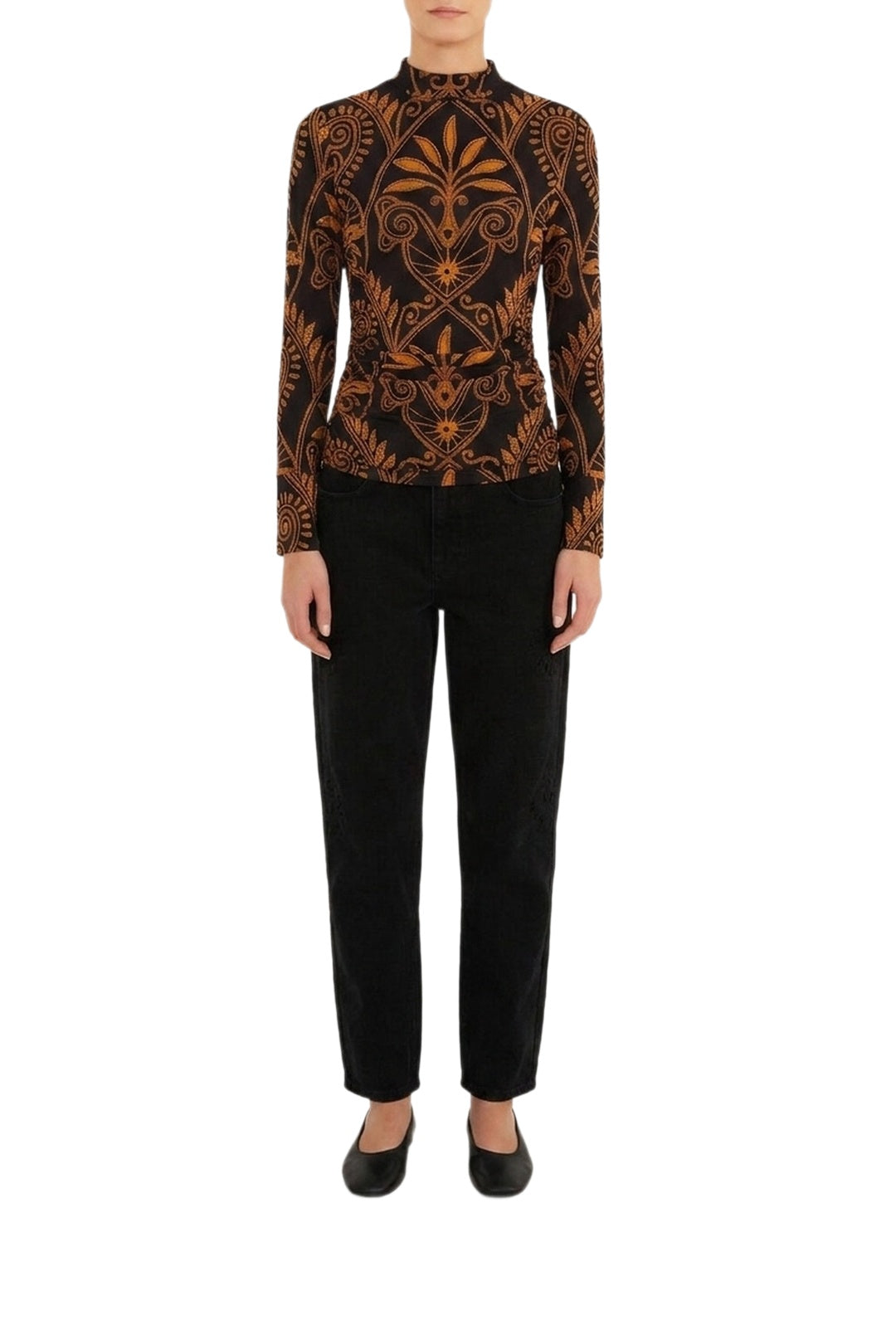 NEW_FELIX_JAMBES_Cornely Black Blouse - Cornely Black
