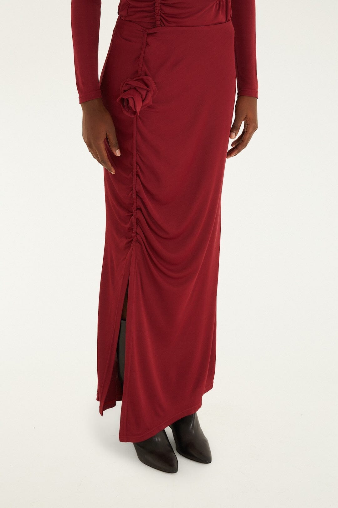 Burgundy Jupe - Burgundy