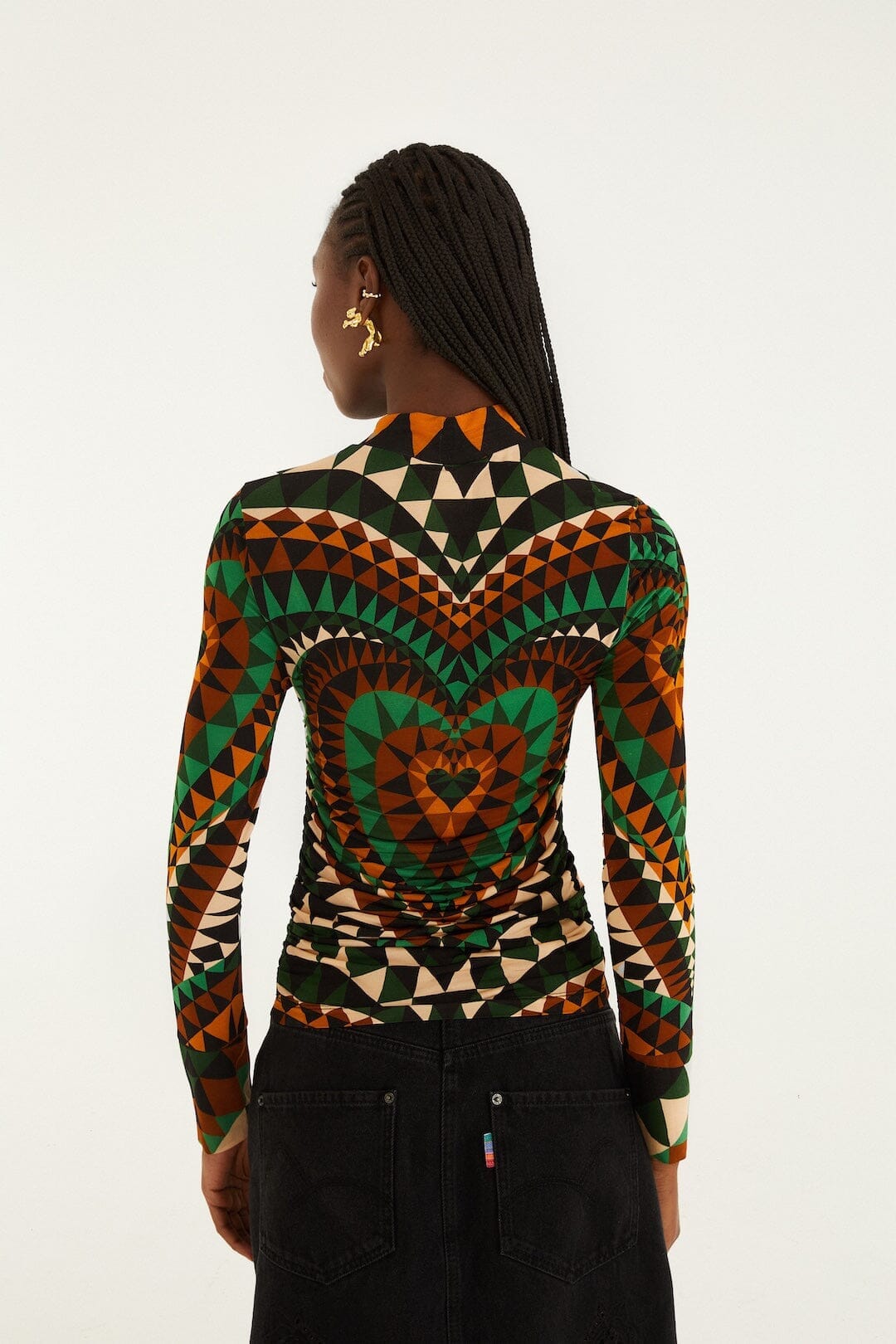 Deco Green Blouse - Deco Green