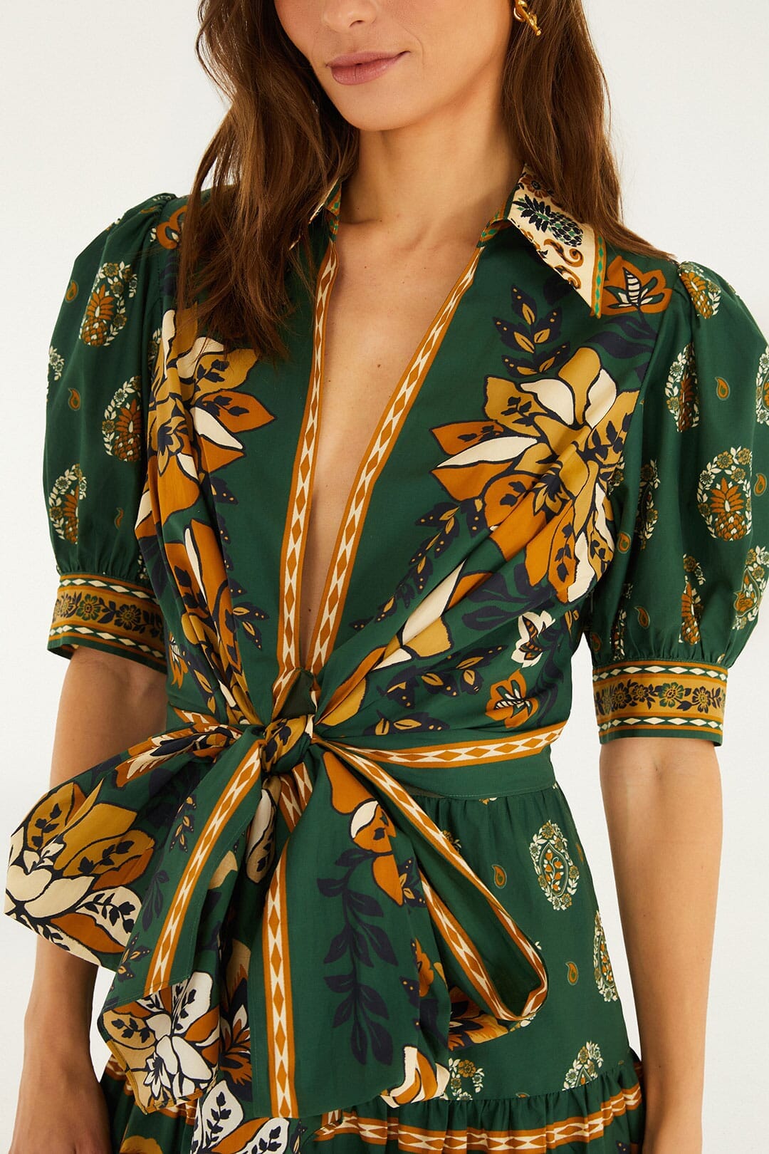 Robe courte Ayla - Vert