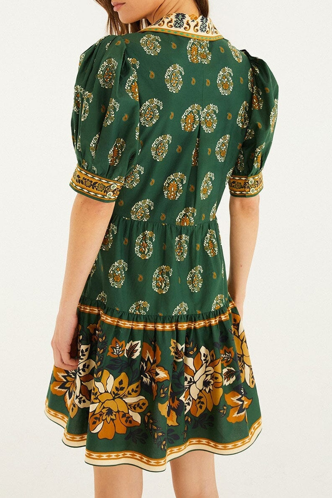 Robe courte Ayla - Vert