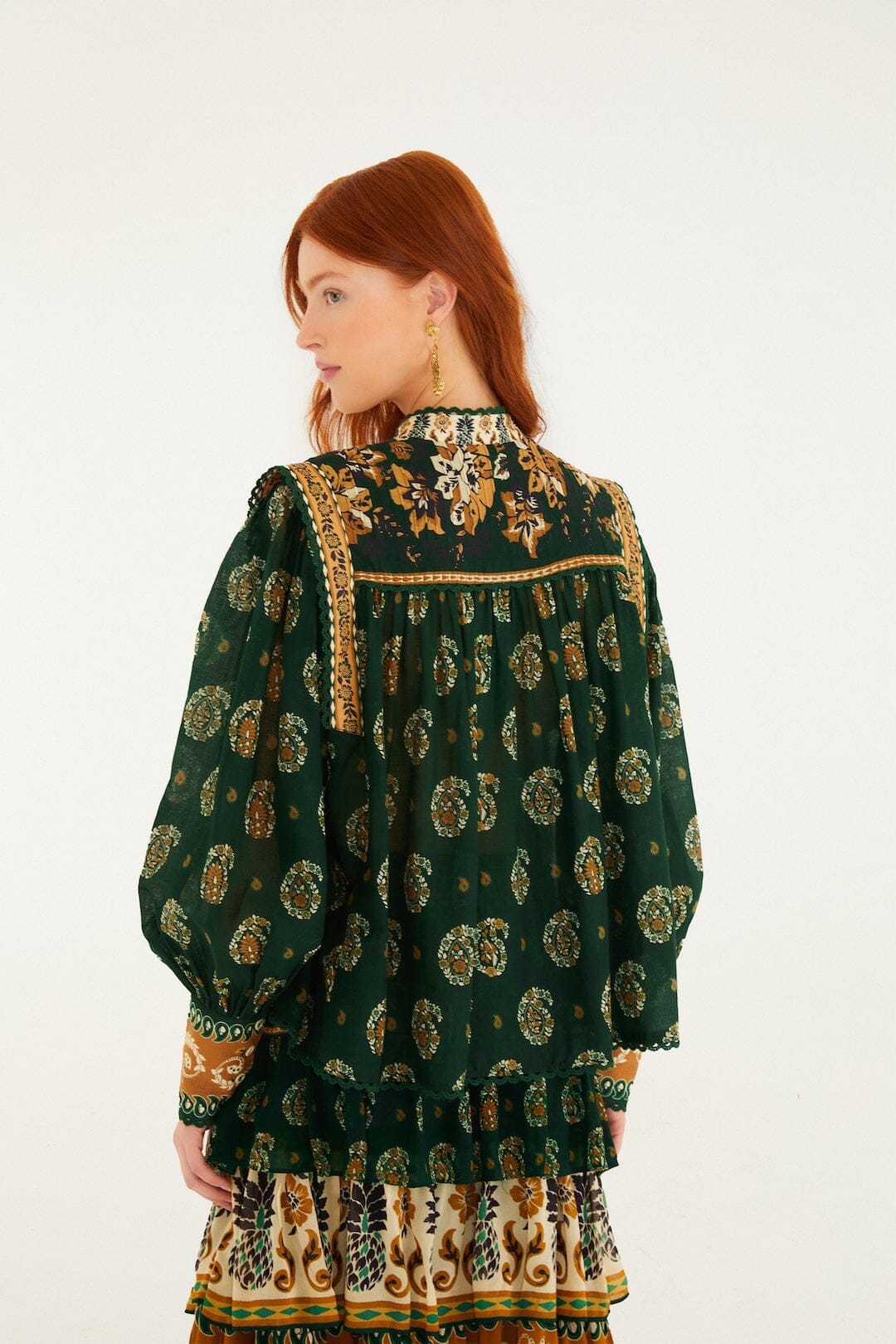 Ayla Green Blouse - Ayla Green