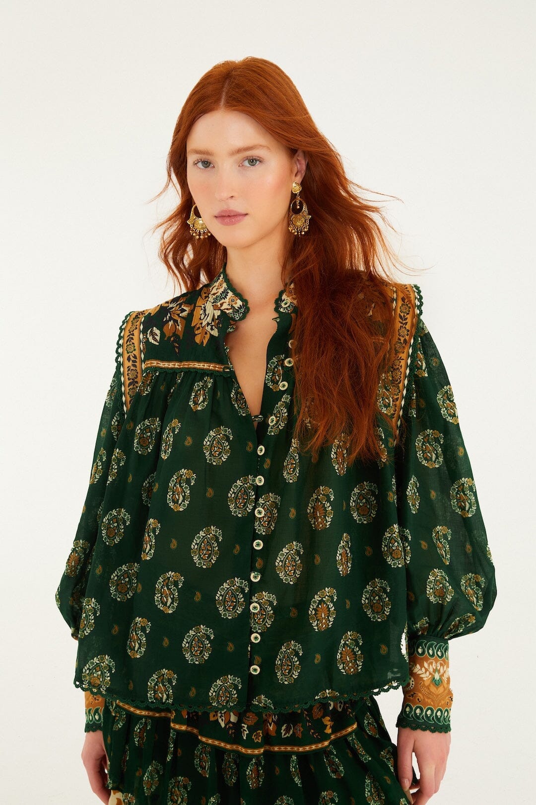 Ayla Green Blouse - Ayla Green