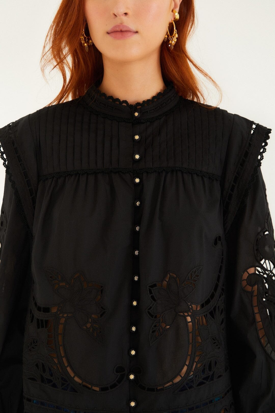 Black Blouse - Black