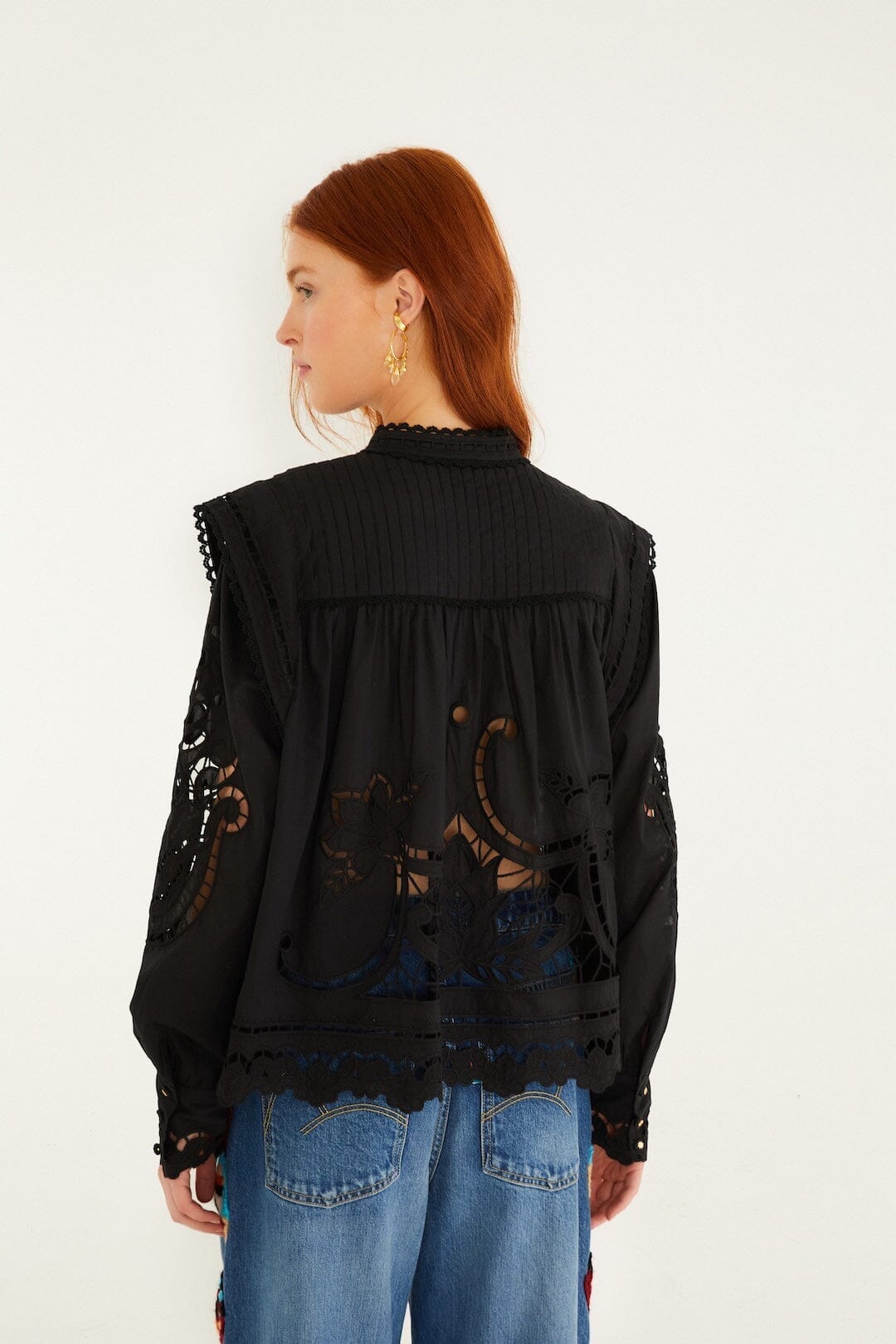 Black Blouse - Black
