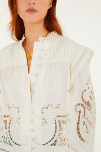Off White Blouse - Off White