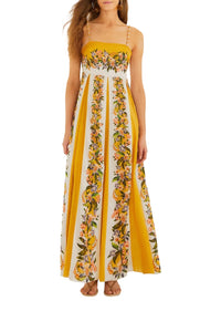 NEW_DIFFUSELY_Hilo Stripes Sand Robe longue - Hilo Stripes Sand