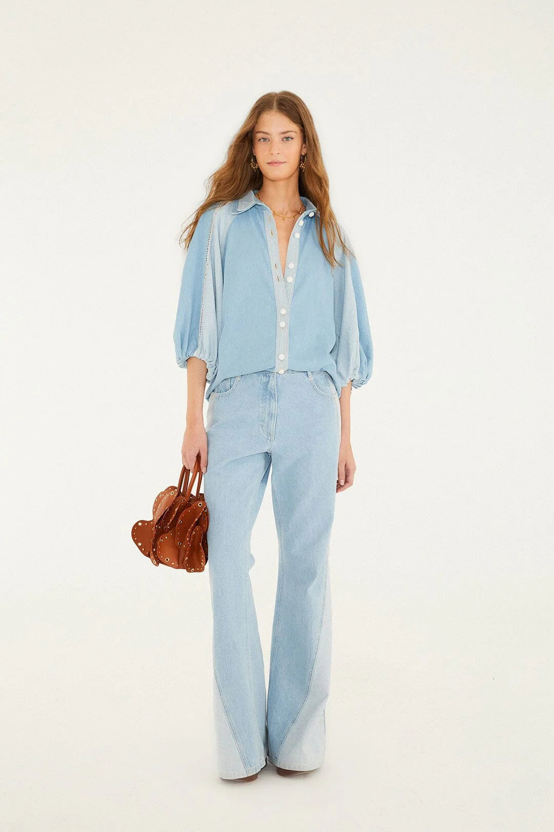 DIFFUSELY_Denim Pantalon - Denim