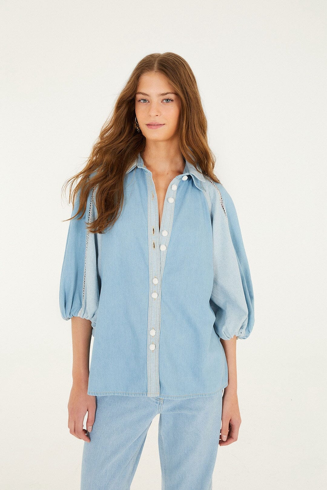 DIFFUSELY_Denim Chemise - Denim