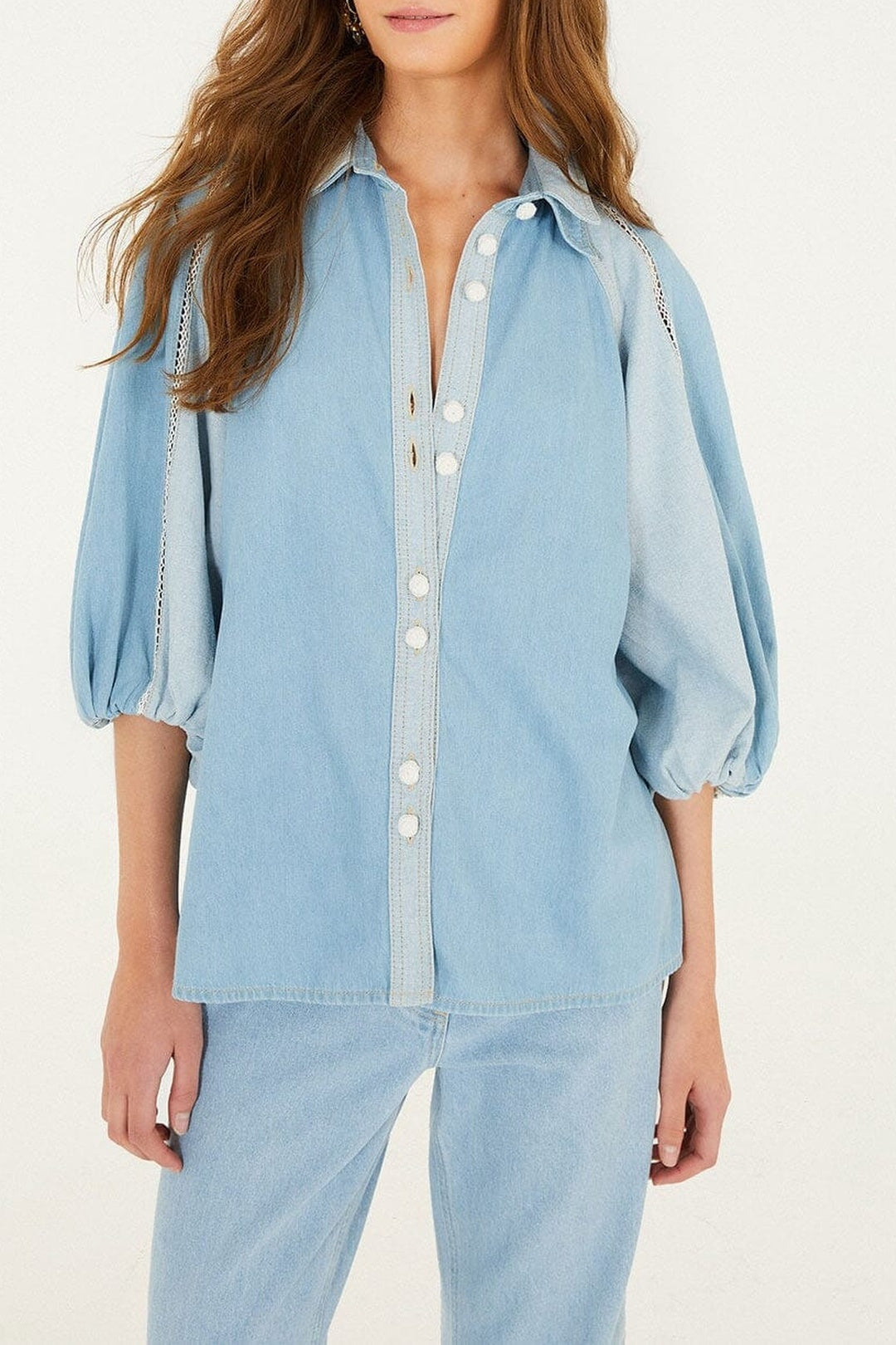 Cotton shirt - Blue
