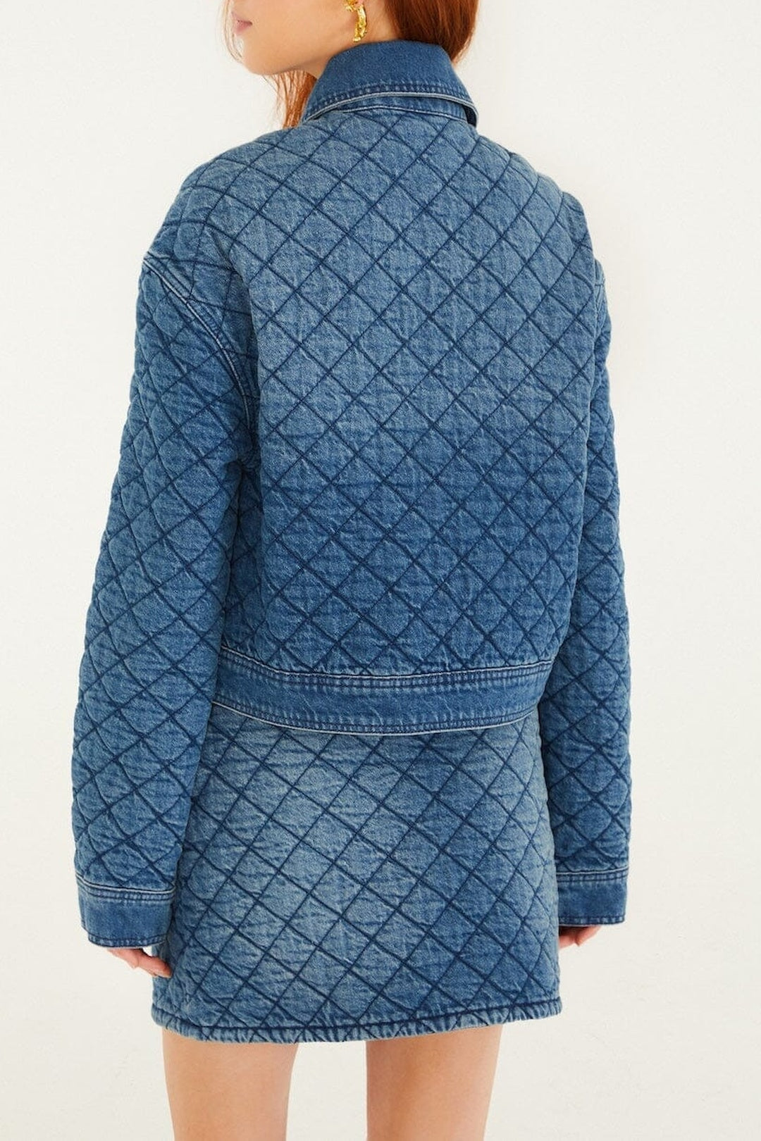 Bomber en coton - Bleu