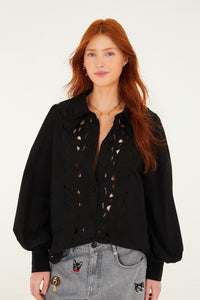 DIFFUSELY_Black Chemise - Black