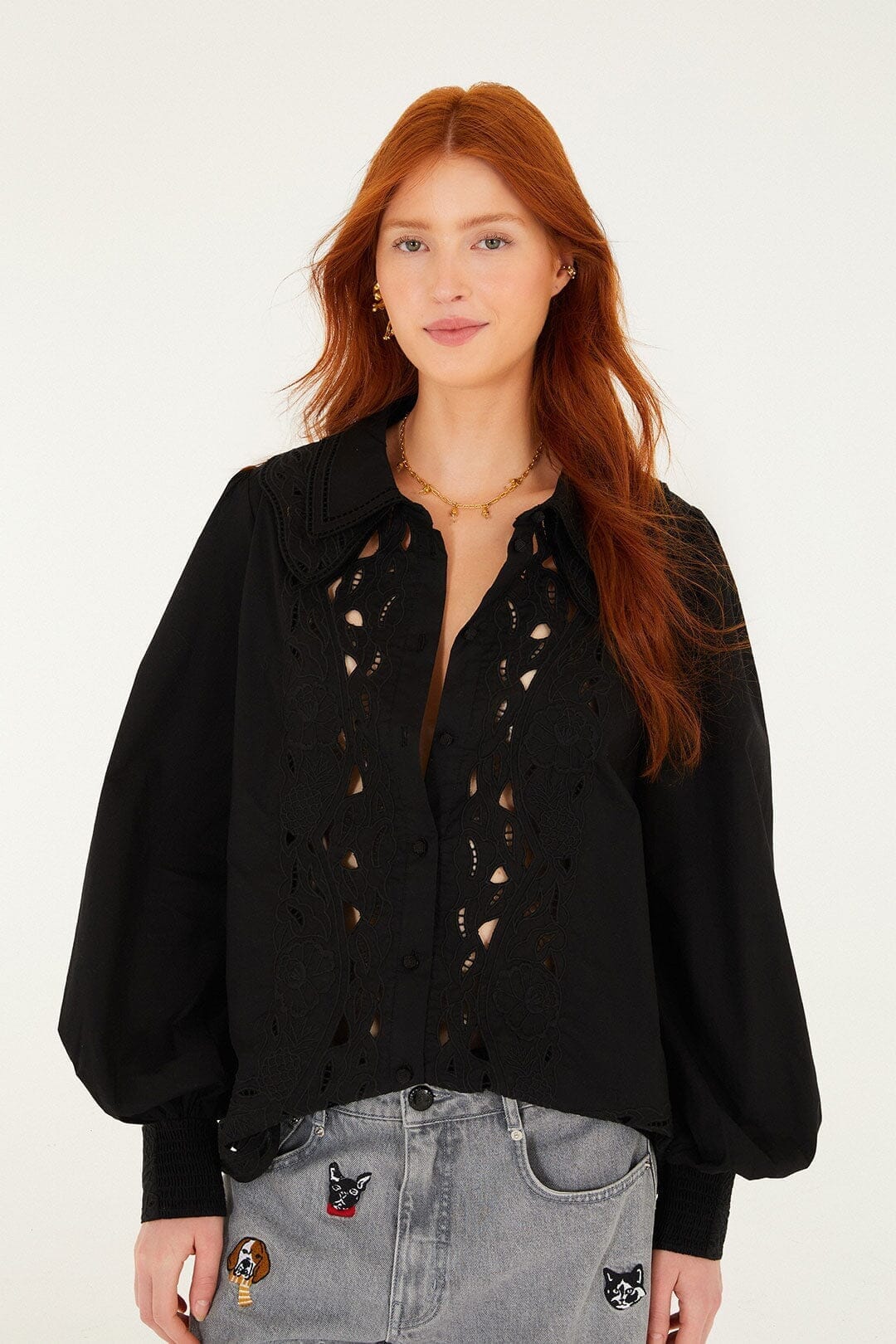 DIFFUSELY_Black Chemise - Black