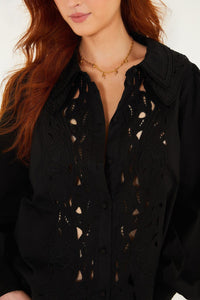 DIFFUSELY_Black Chemise - Black