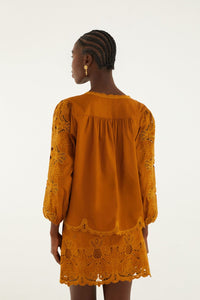 Brown Blouse - Brown