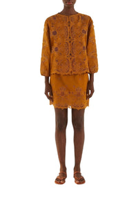 NEW_FELIX_JAMBES_Brown Blouse - Brown