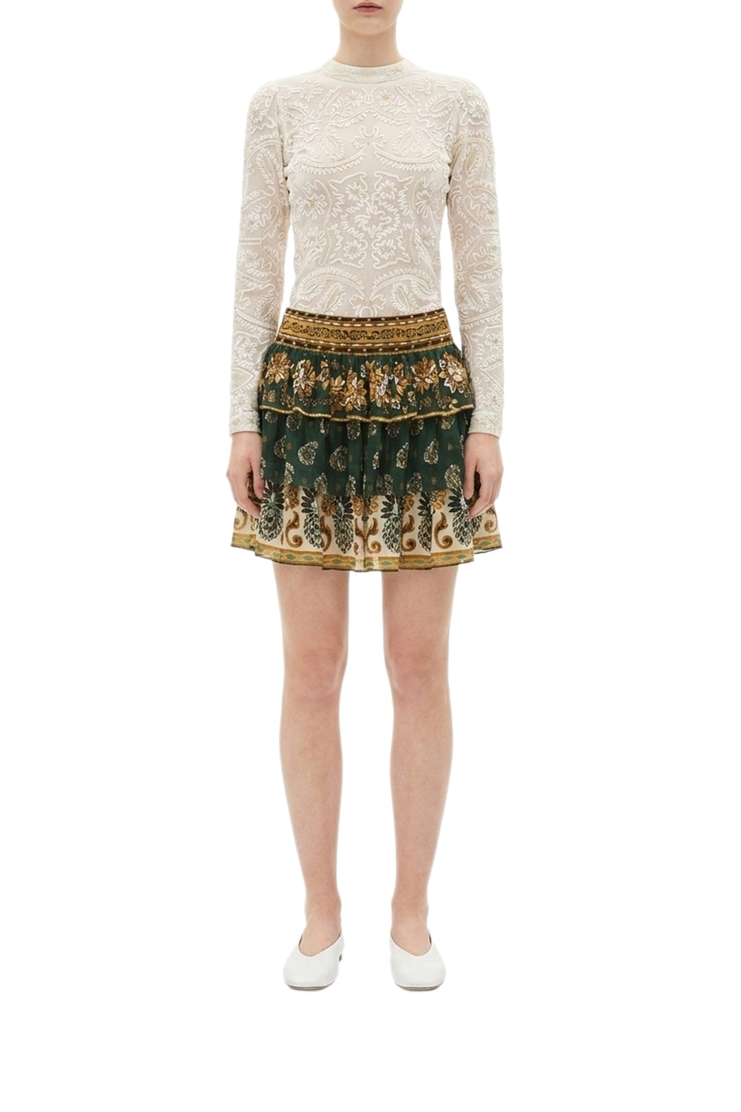 BADVIEW_NEW_Off White Chemises & Blouses - Off White