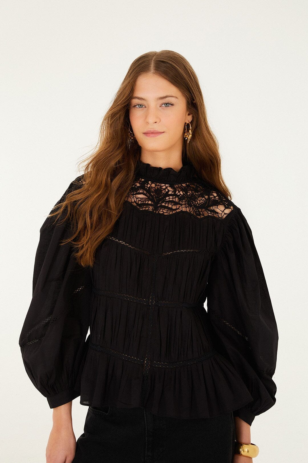 Black Blouse - Black