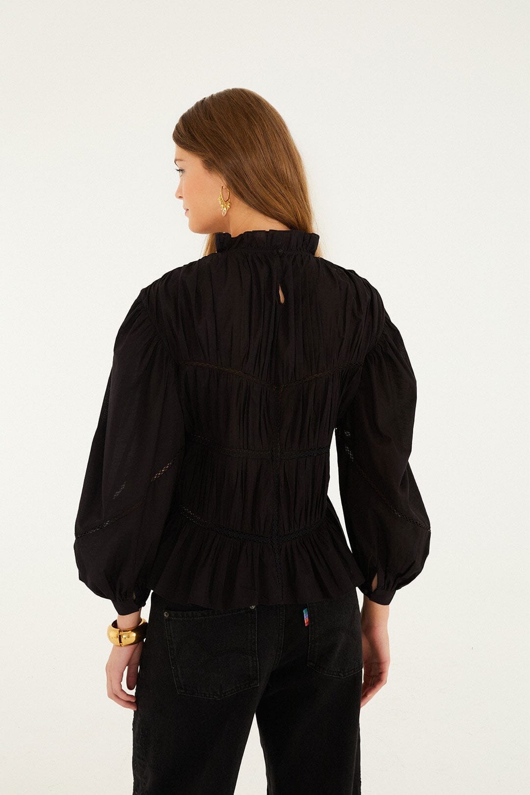 Black Blouse - Black
