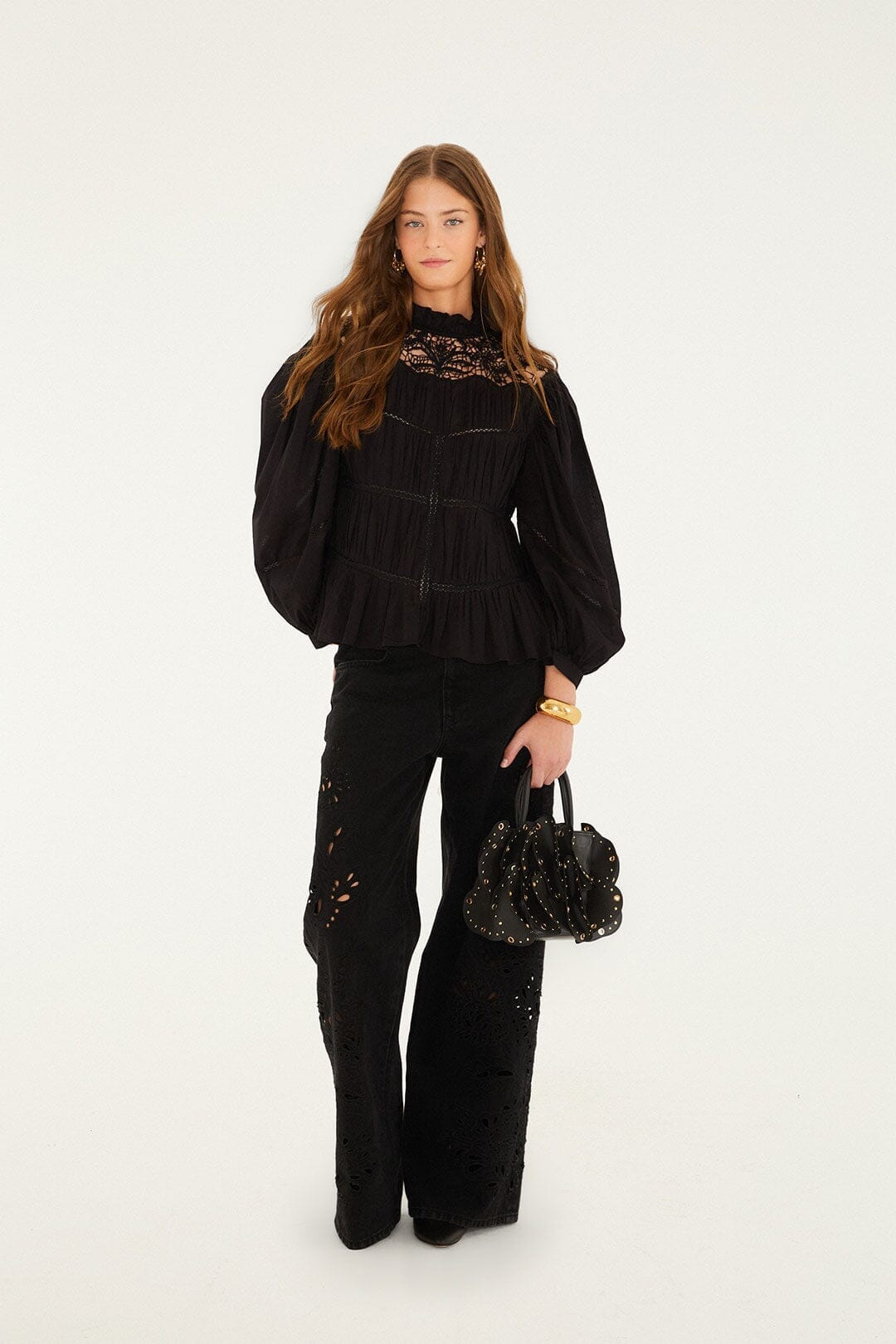Black Blouse - Black